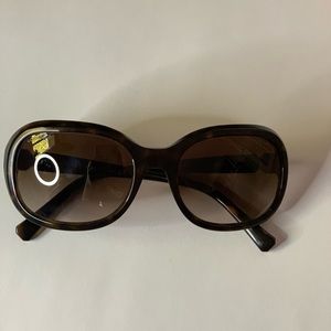 Chanel sunglasses. Dark tortoise.